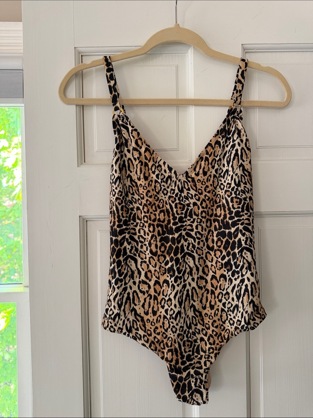 Melissa Odabash Leopard-Print One-Piece in Brown and Black